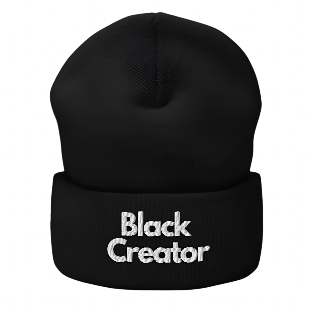 Black Creator Beanie