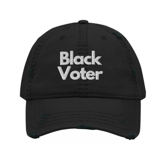 black voter dad hat