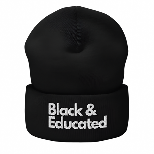 Black & Educated Beanie