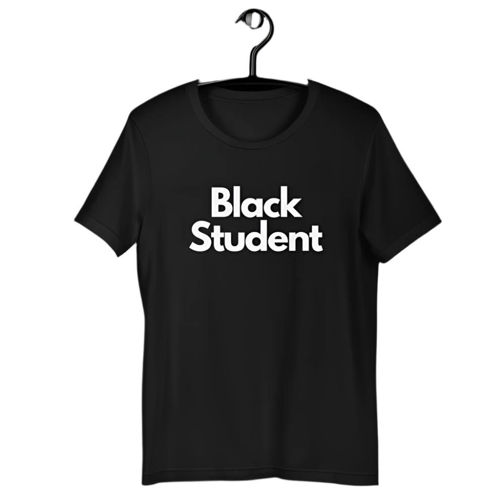Black Student T-Shirt